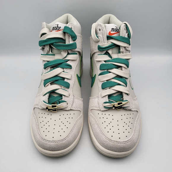 NEW 4.5 Youth | 6 Women Nike Dunk High SE Light Bone Sail First Use DD0733-001 - Picture 3 of 10